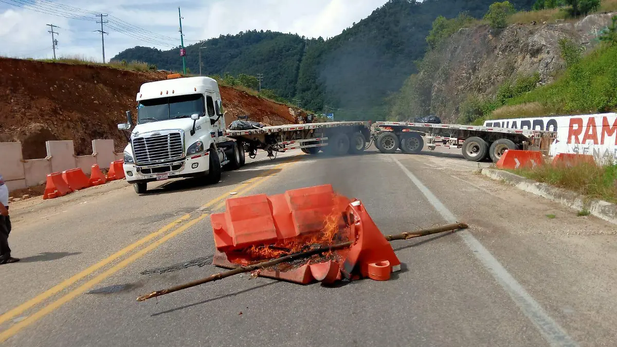 bloqueo en Teopisca